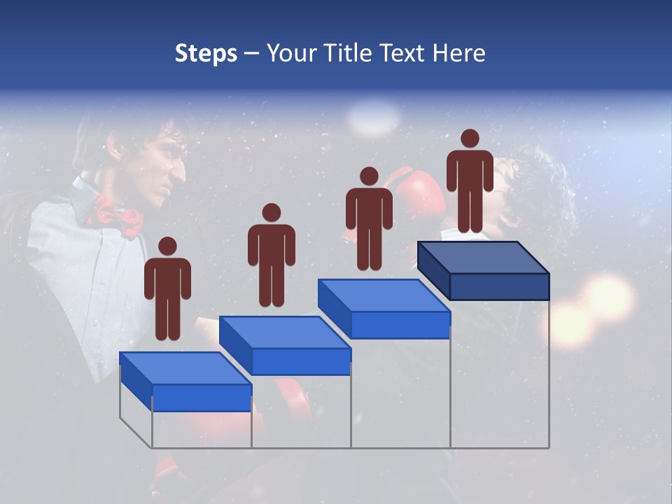 Adult Businessman People PowerPoint Template