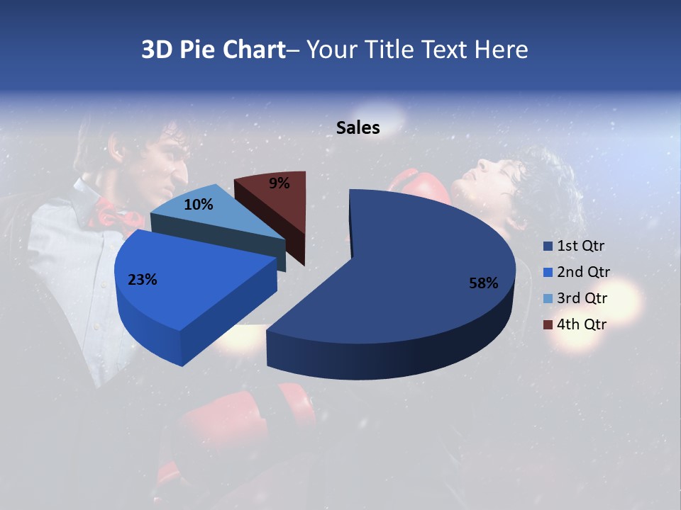 Adult Businessman People PowerPoint Template