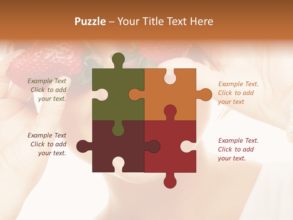 Season Female Eat PowerPoint Template