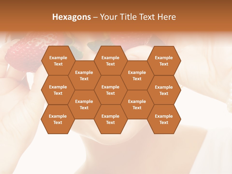 Season Female Eat PowerPoint Template