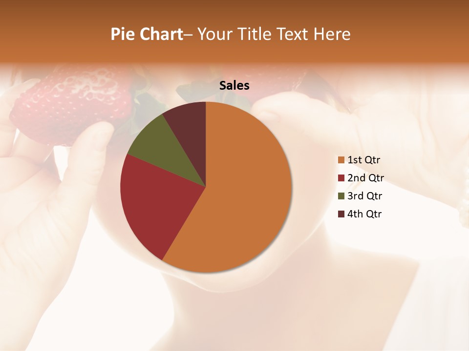 Season Female Eat PowerPoint Template