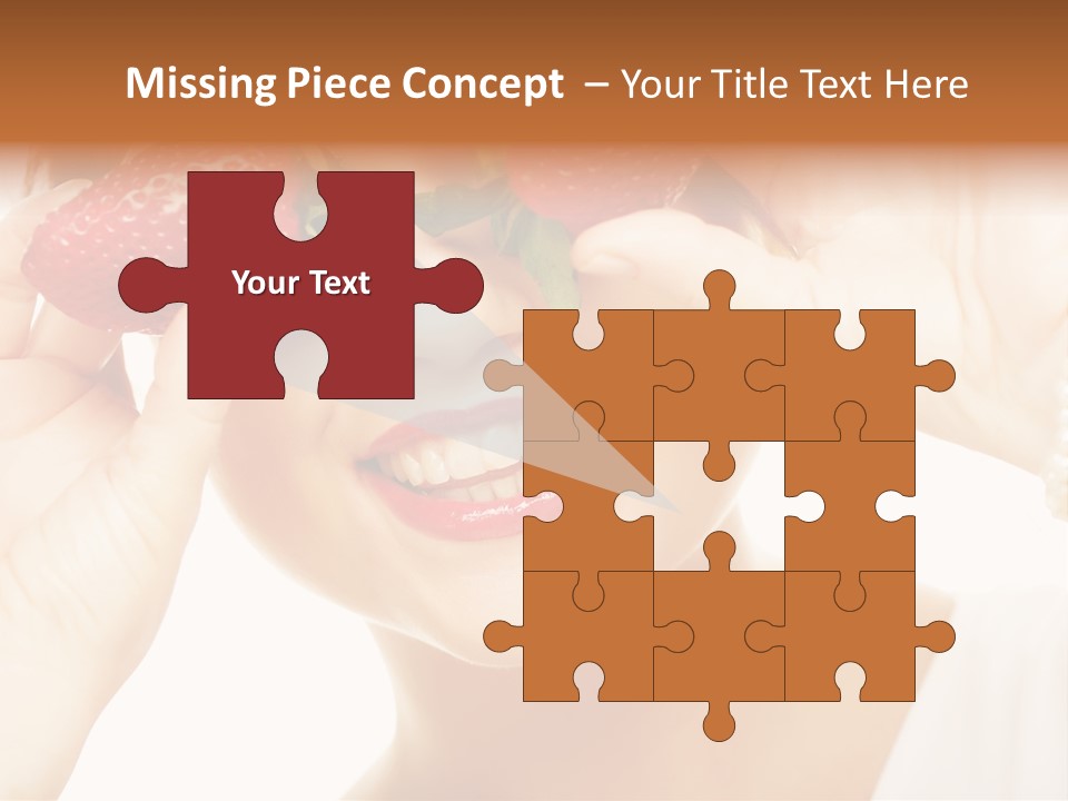 Season Female Eat PowerPoint Template