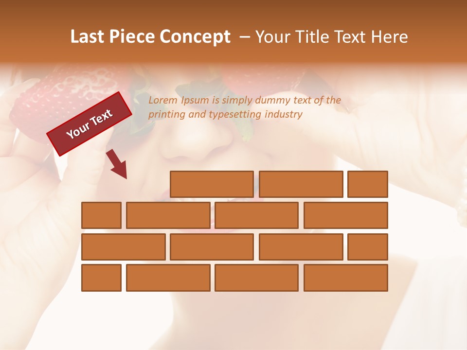 Season Female Eat PowerPoint Template