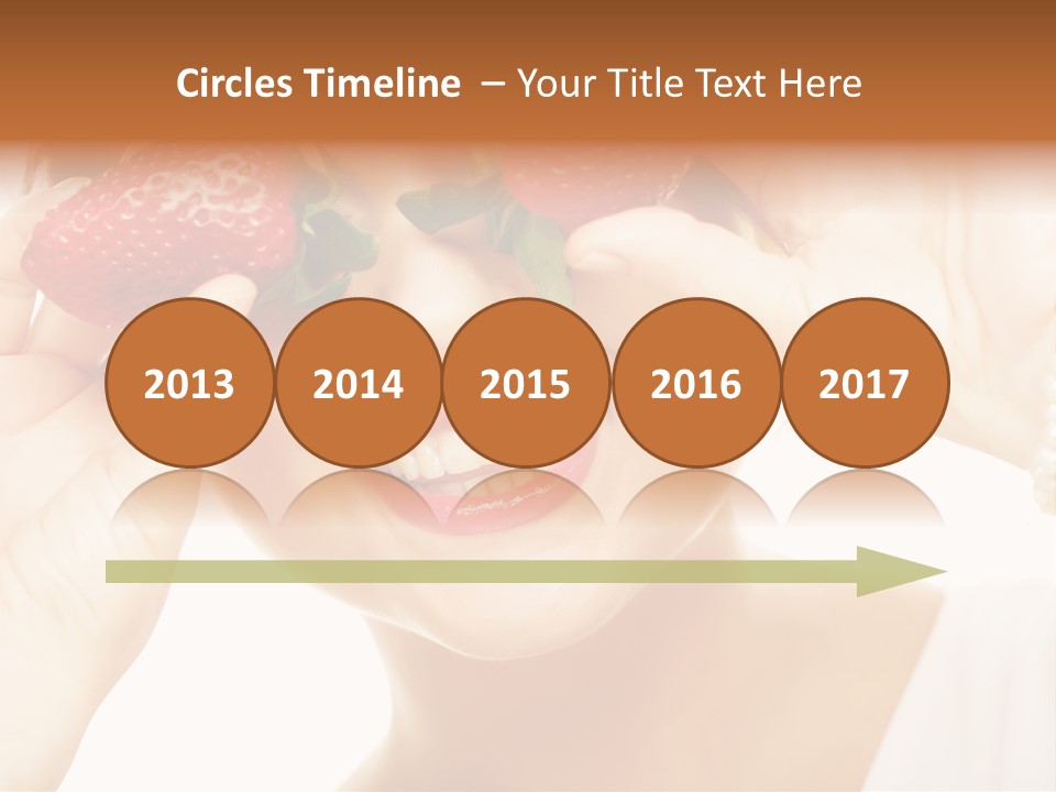 Season Female Eat PowerPoint Template