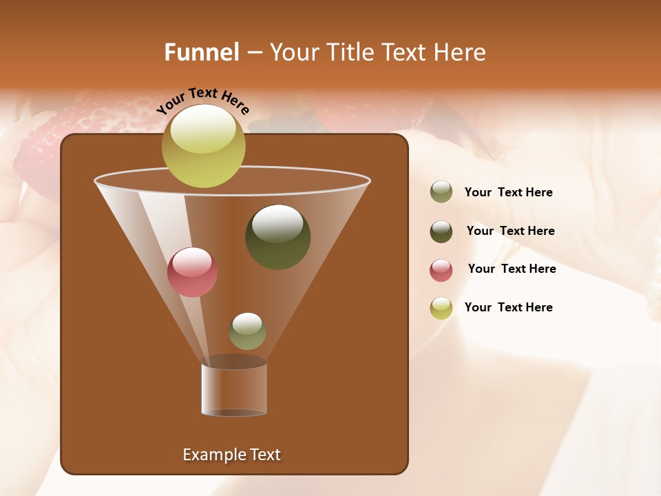 Season Female Eat PowerPoint Template