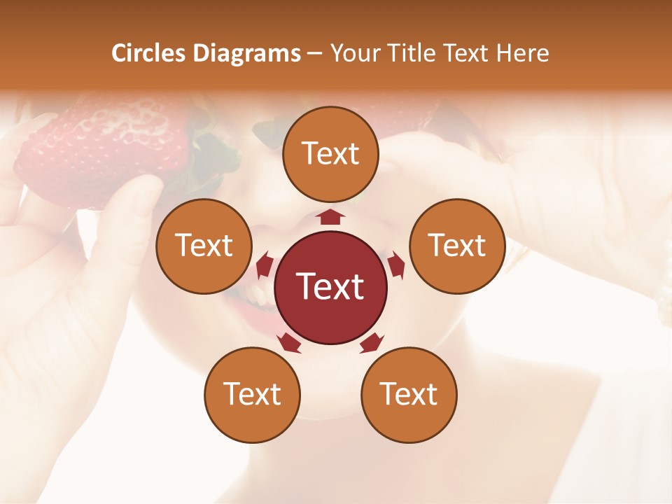 Season Female Eat PowerPoint Template