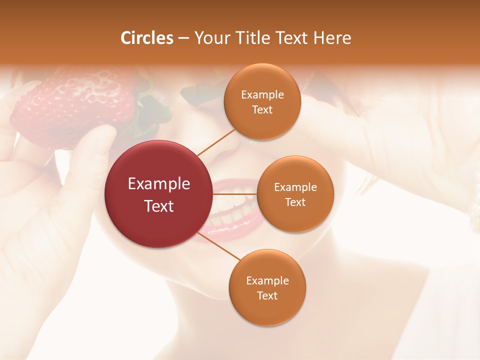 Season Female Eat PowerPoint Template
