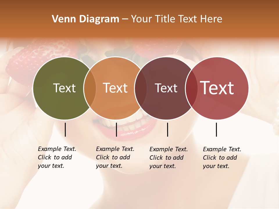 Season Female Eat PowerPoint Template