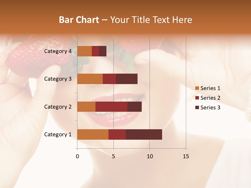 Season Female Eat PowerPoint Template