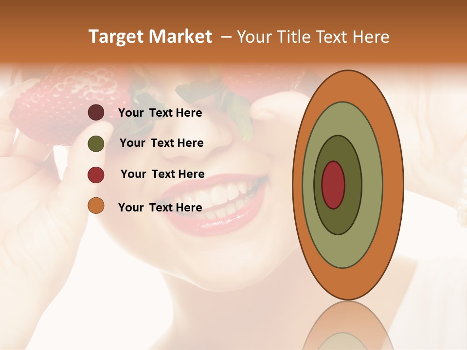 Season Female Eat PowerPoint Template