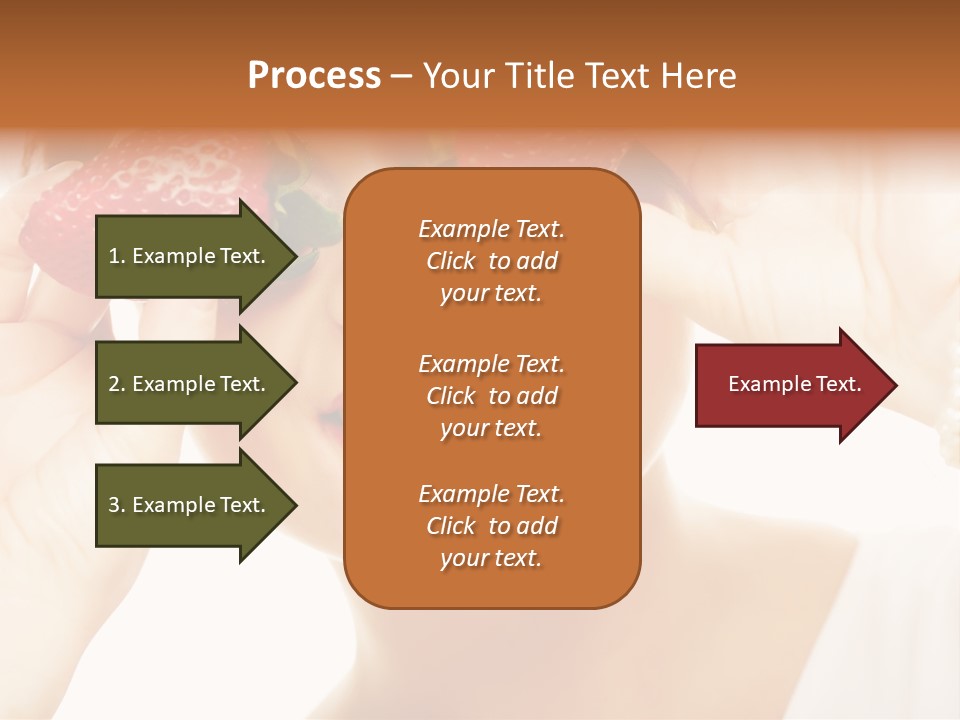 Season Female Eat PowerPoint Template