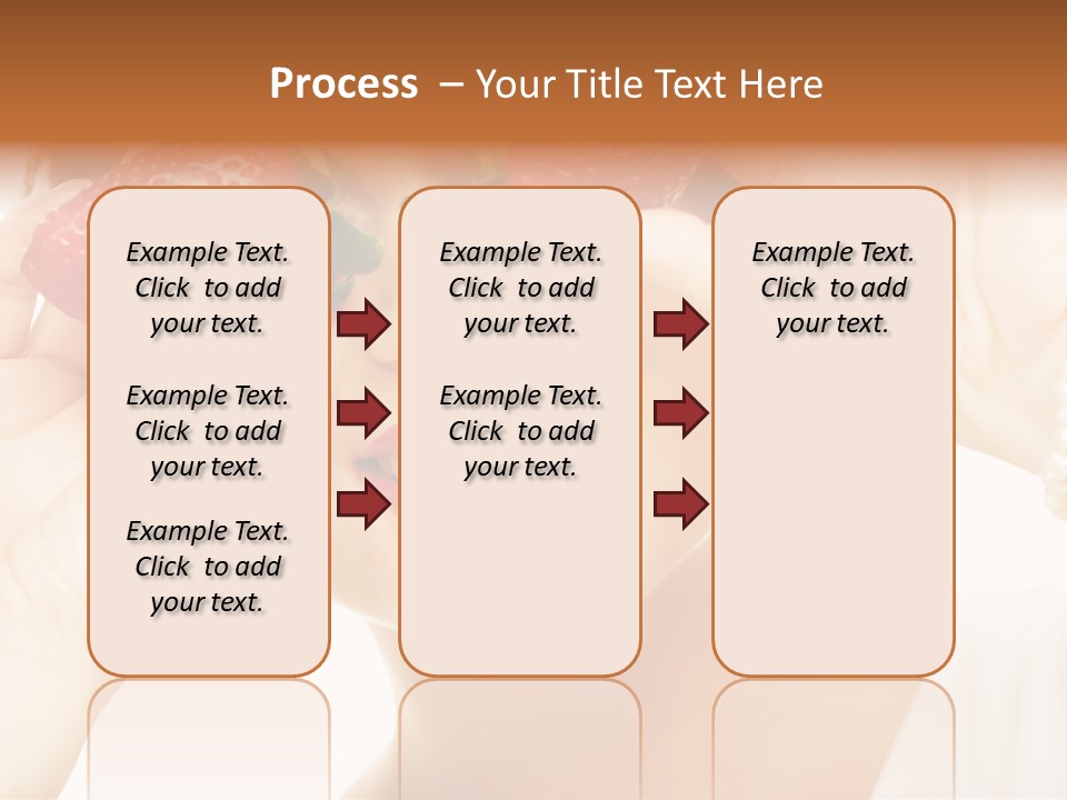 Season Female Eat PowerPoint Template