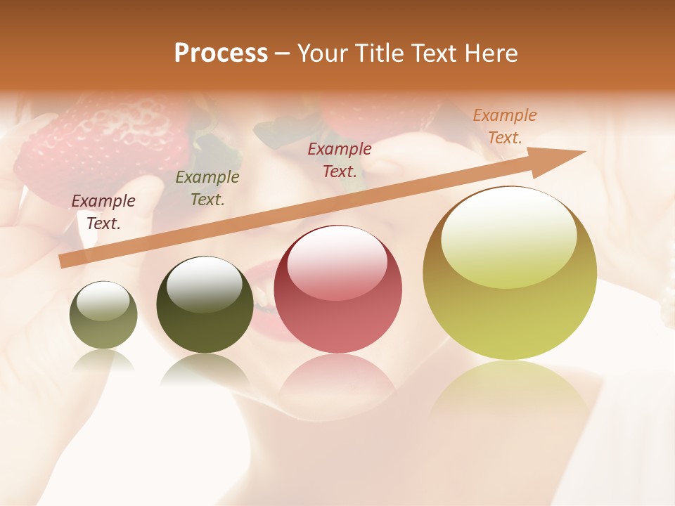Season Female Eat PowerPoint Template
