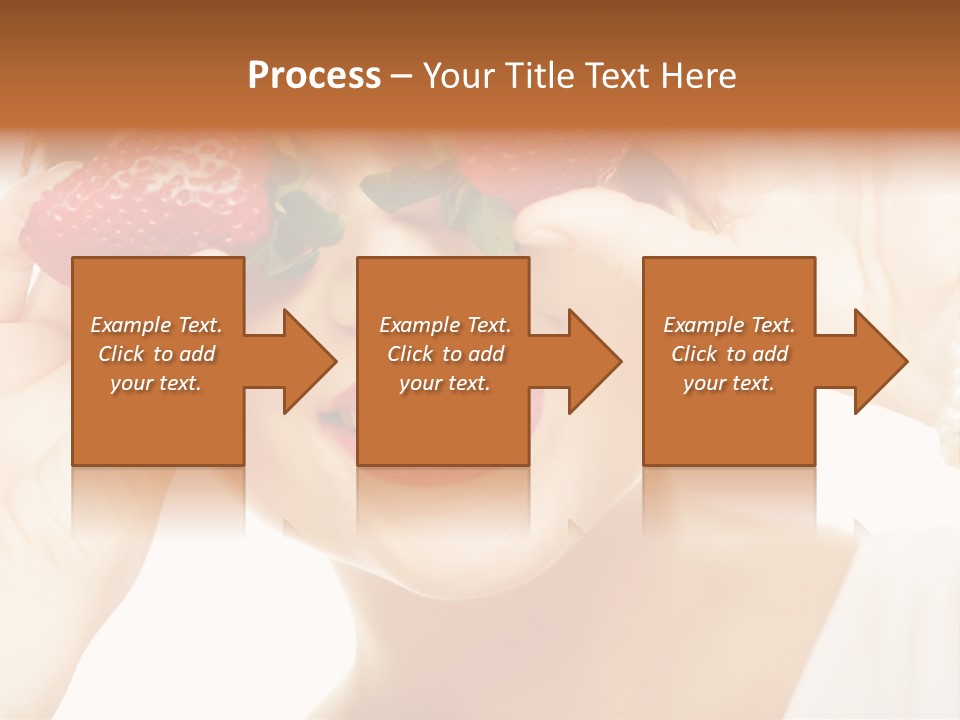 Season Female Eat PowerPoint Template