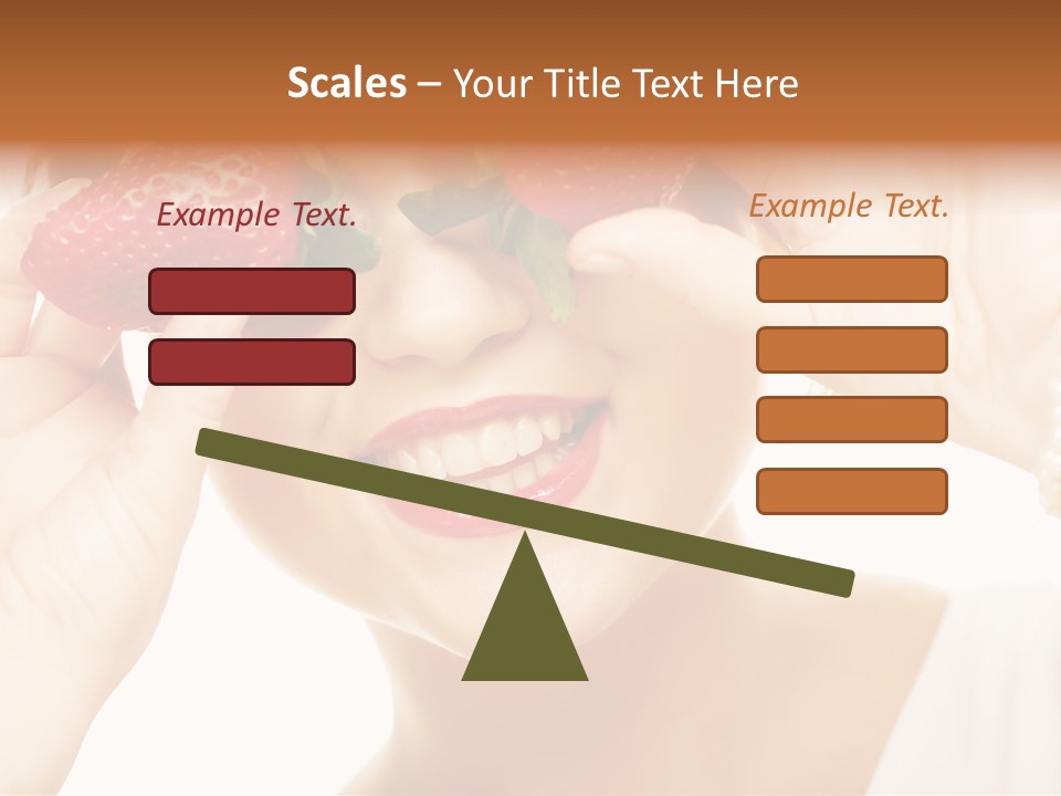 Season Female Eat PowerPoint Template