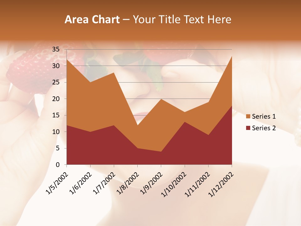 Season Female Eat PowerPoint Template