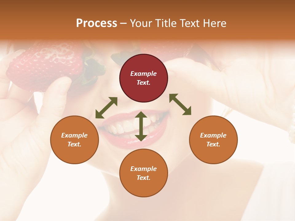 Season Female Eat PowerPoint Template