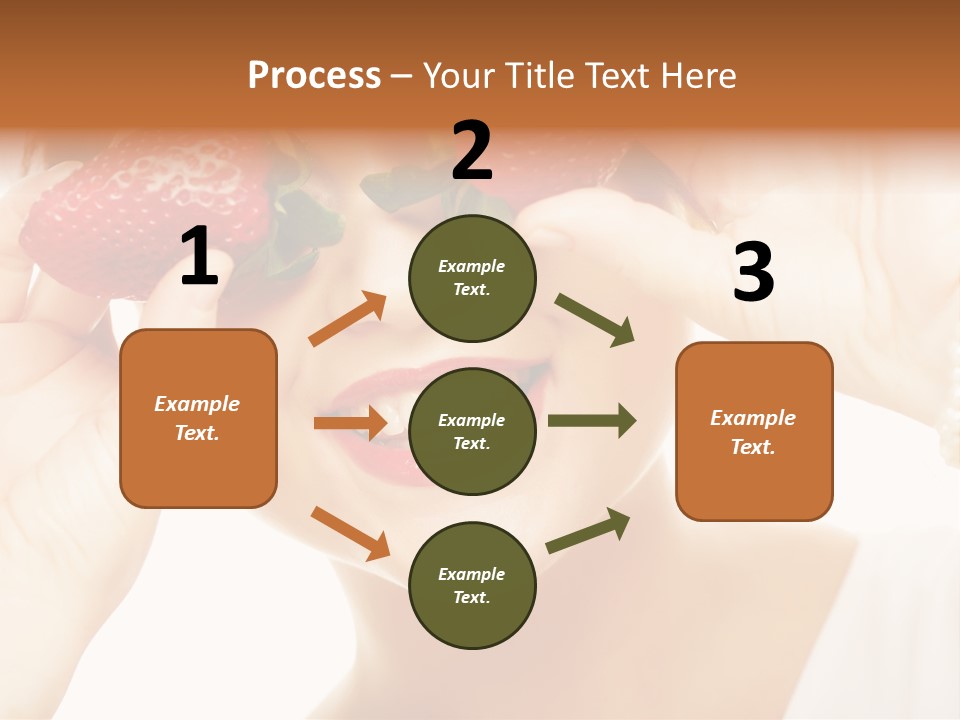 Season Female Eat PowerPoint Template