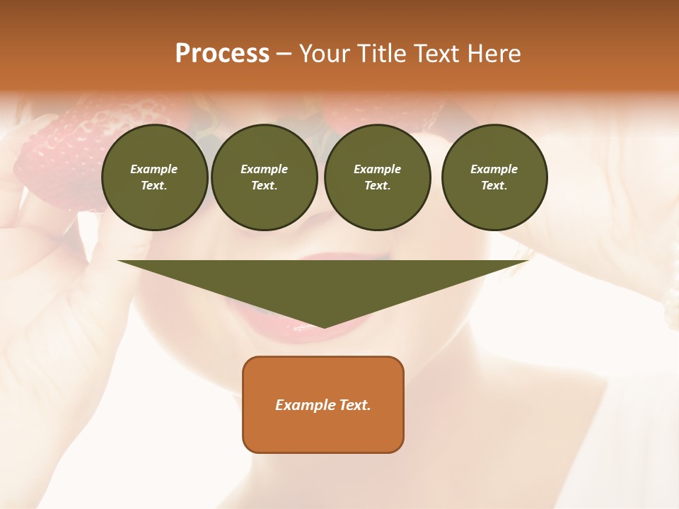 Season Female Eat PowerPoint Template