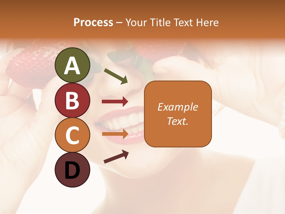 Season Female Eat PowerPoint Template