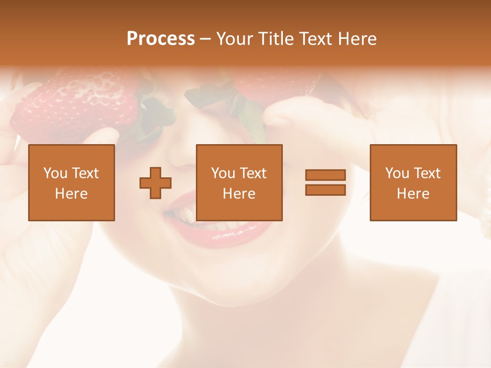 Season Female Eat PowerPoint Template