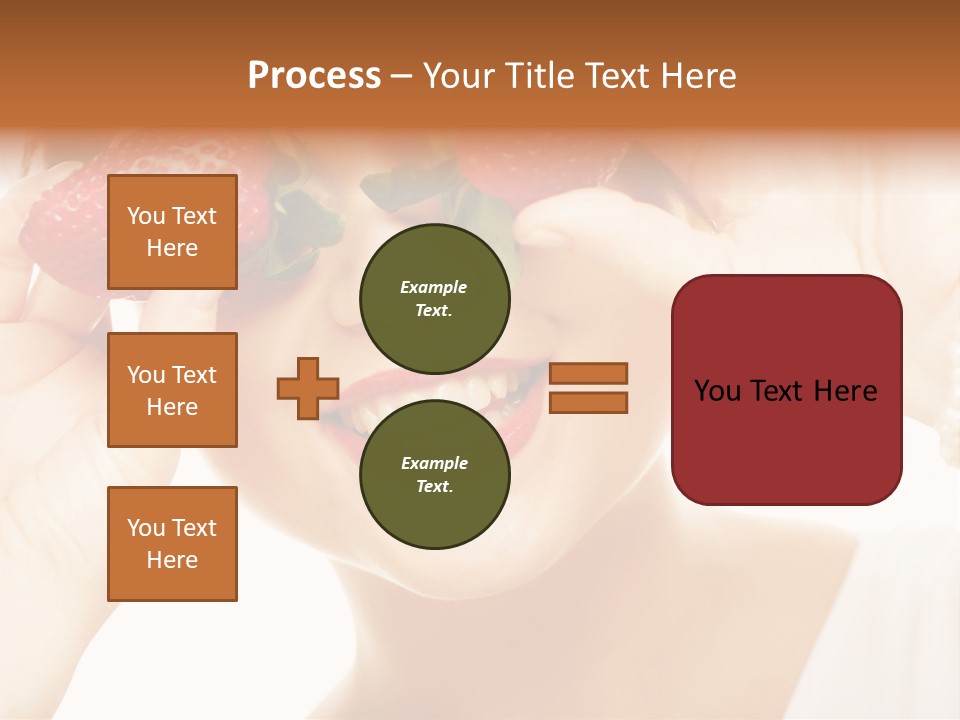 Season Female Eat PowerPoint Template