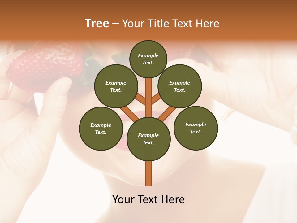 Season Female Eat PowerPoint Template