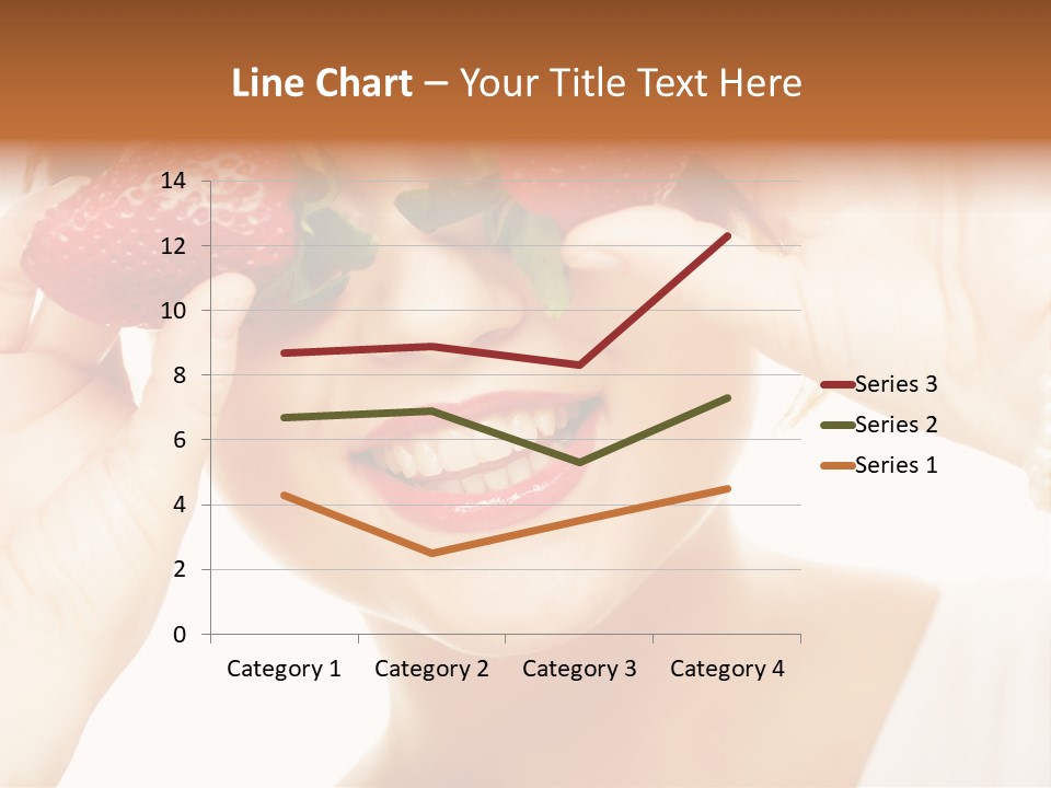 Season Female Eat PowerPoint Template