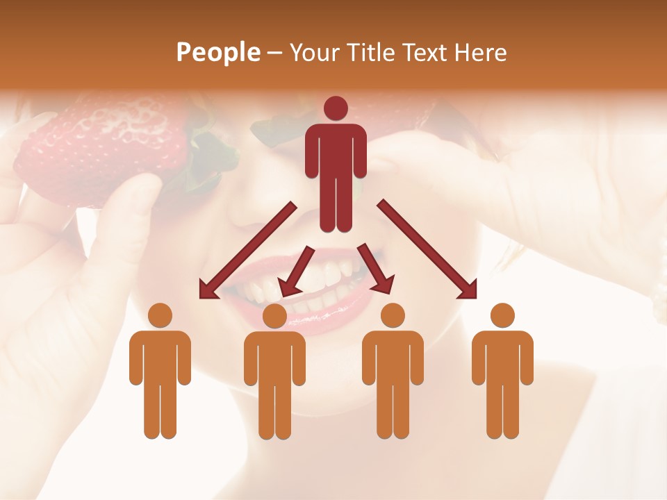 Season Female Eat PowerPoint Template