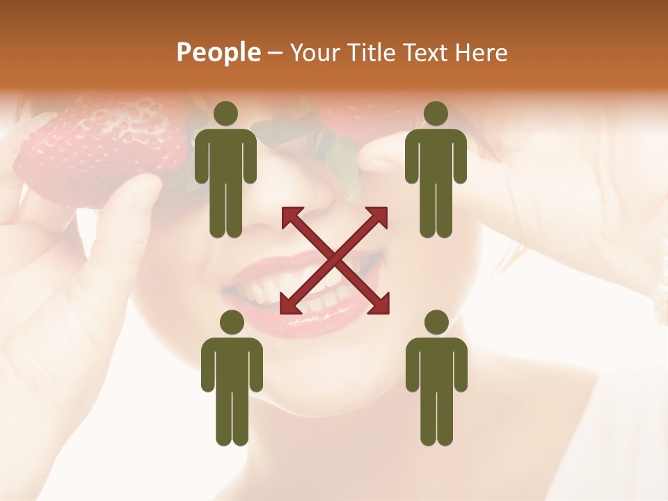 Season Female Eat PowerPoint Template
