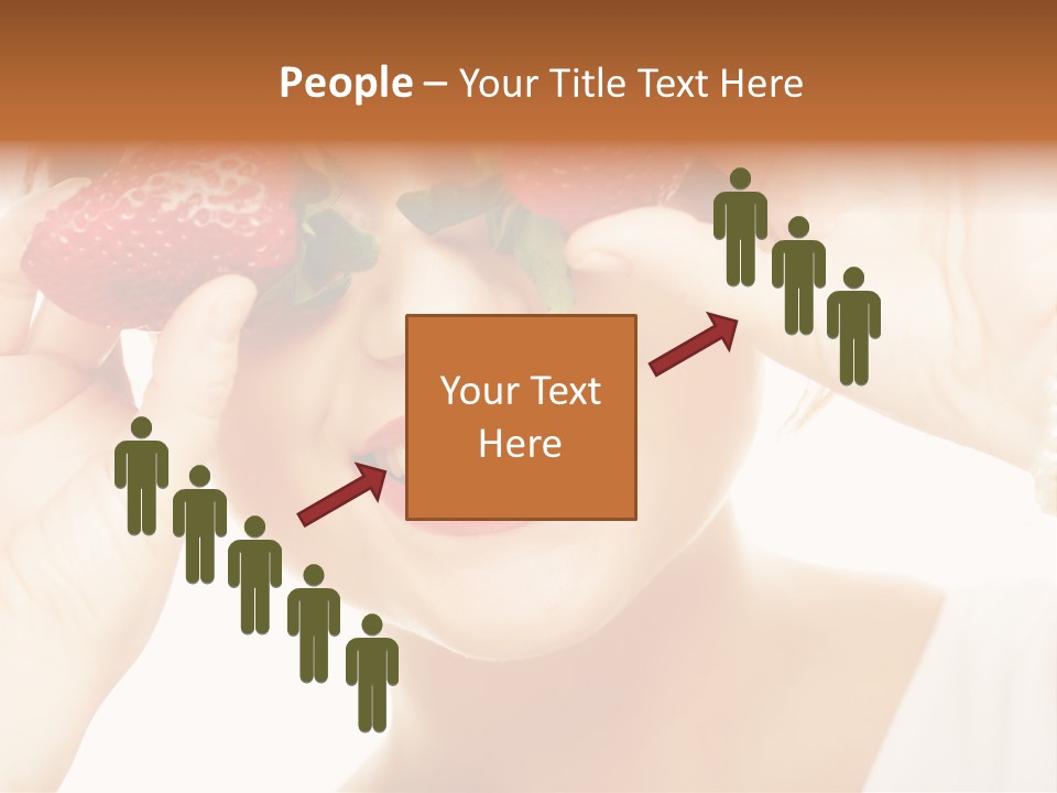 Season Female Eat PowerPoint Template