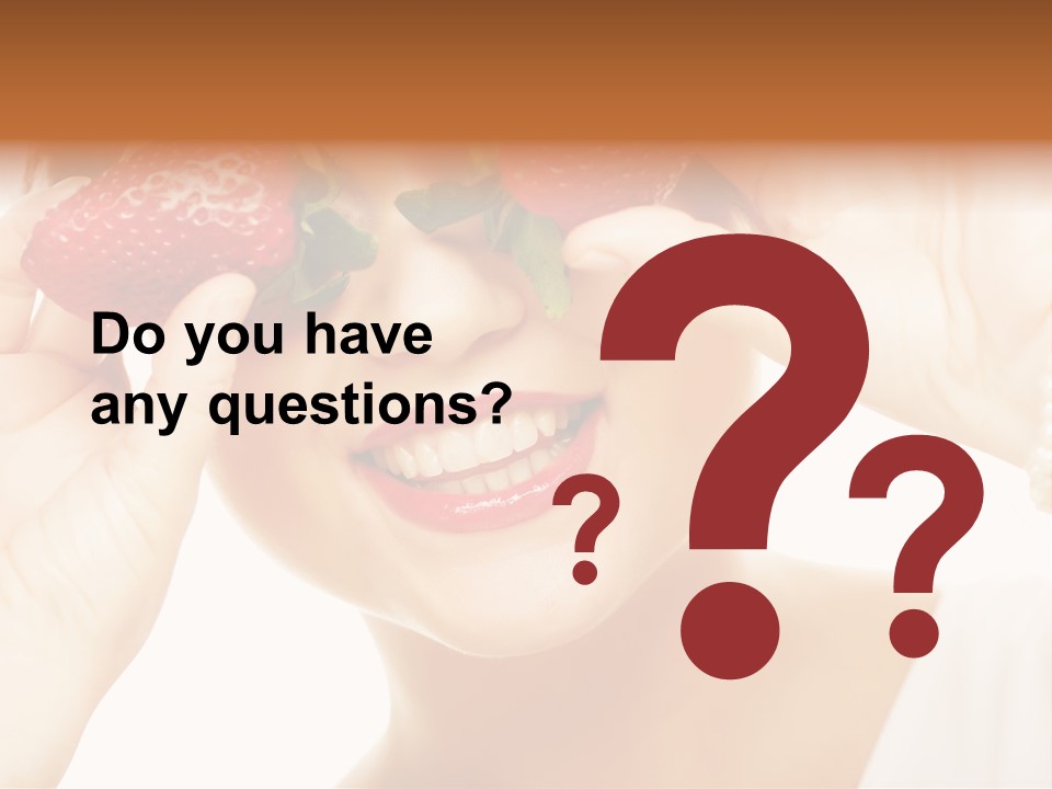 Season Female Eat PowerPoint Template
