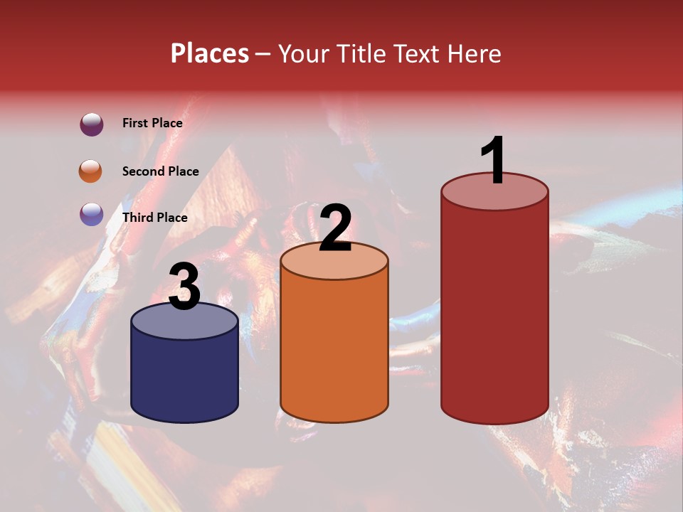 Yellow One Paintings PowerPoint Template