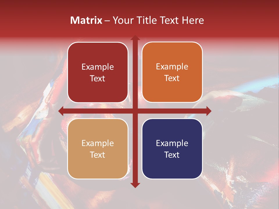 Yellow One Paintings PowerPoint Template