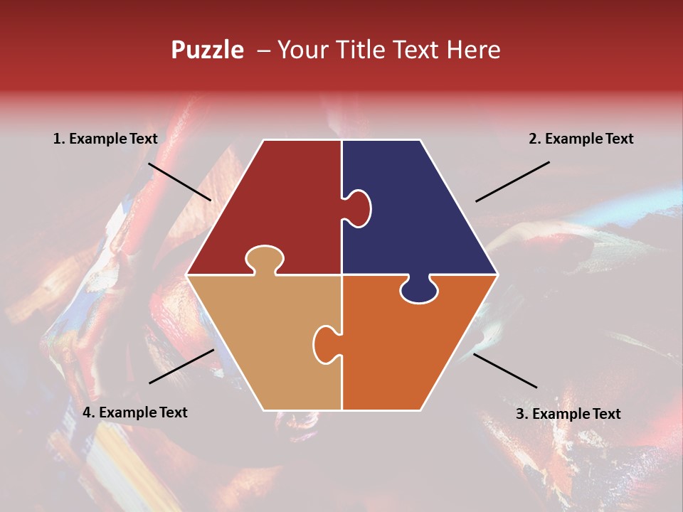 Yellow One Paintings PowerPoint Template