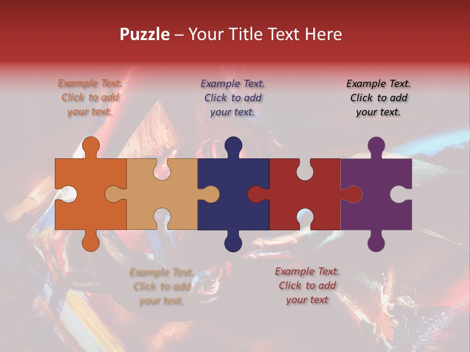 Yellow One Paintings PowerPoint Template