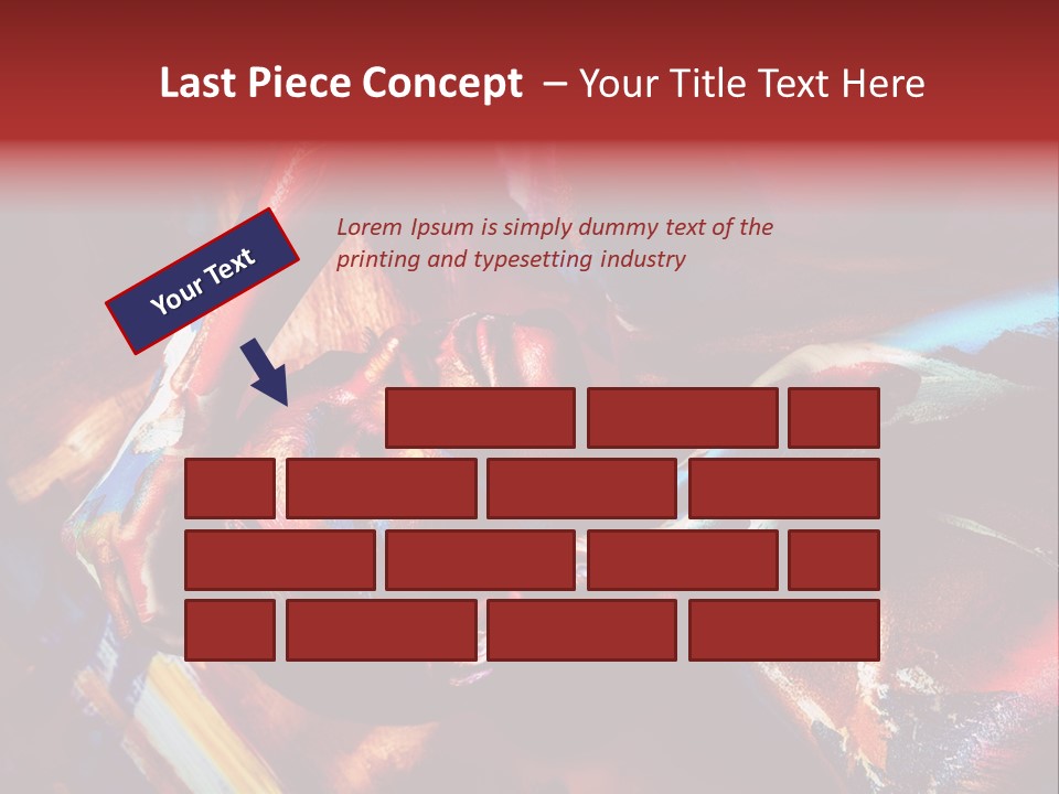 Yellow One Paintings PowerPoint Template