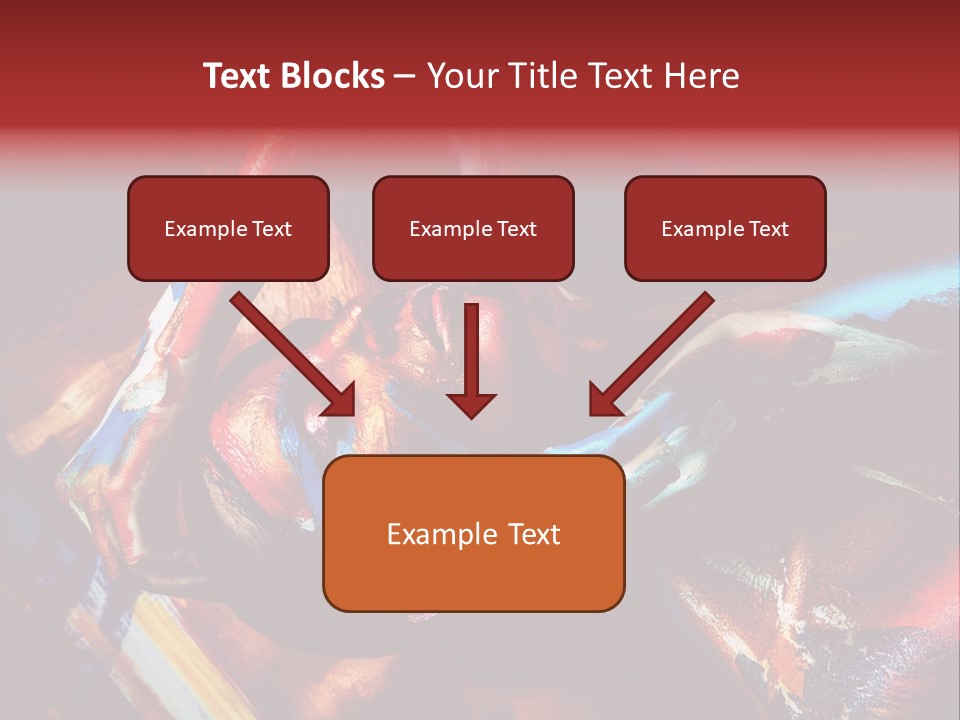 Yellow One Paintings PowerPoint Template