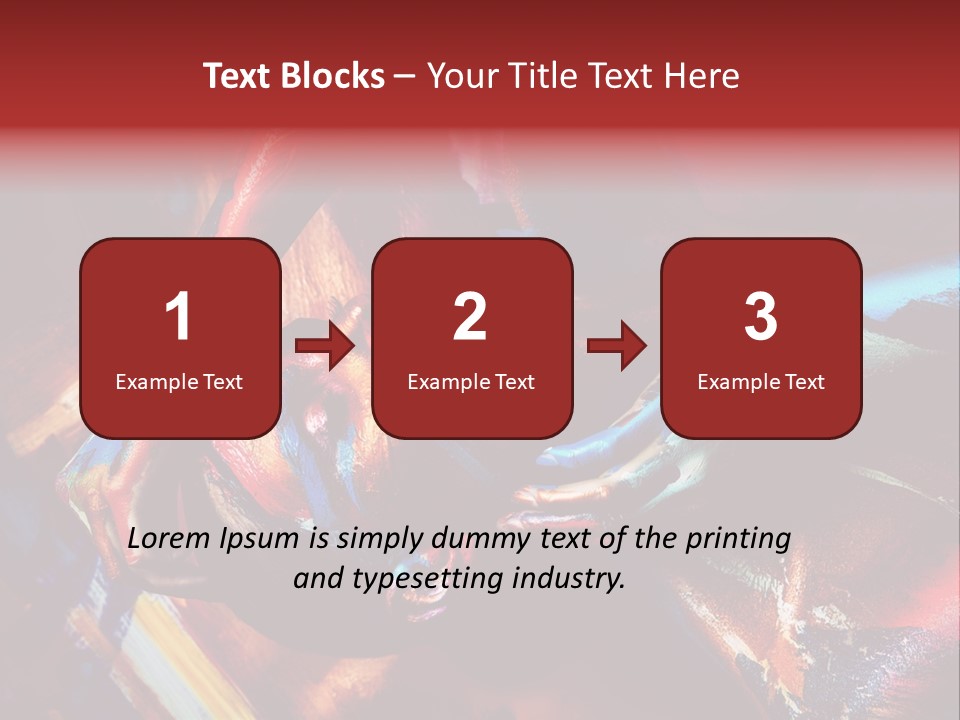 Yellow One Paintings PowerPoint Template