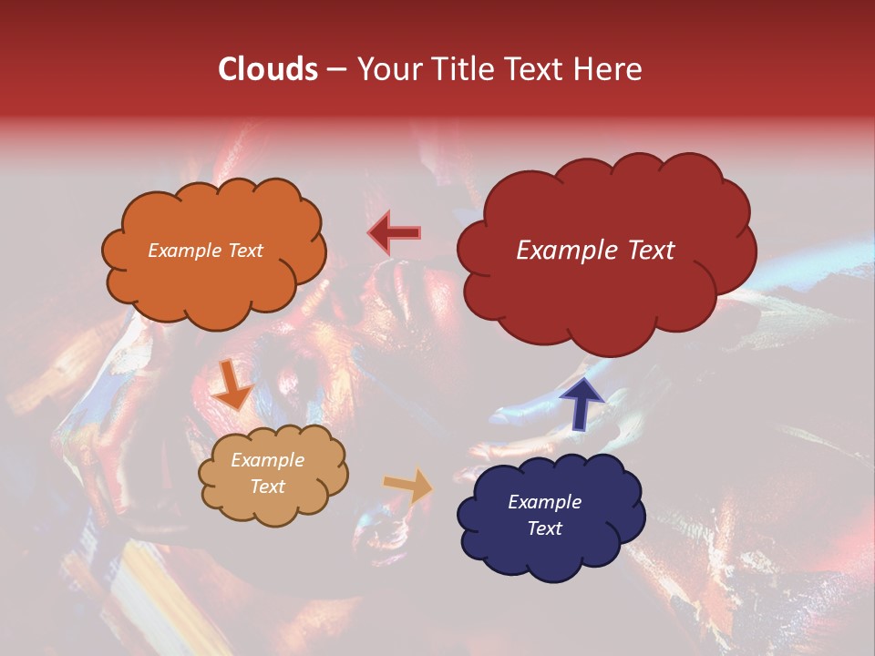 Yellow One Paintings PowerPoint Template