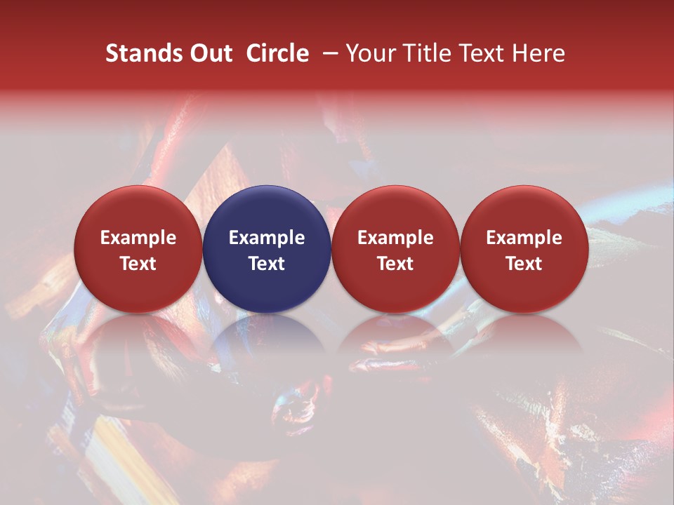 Yellow One Paintings PowerPoint Template