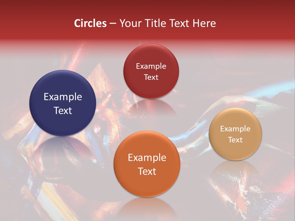 Yellow One Paintings PowerPoint Template