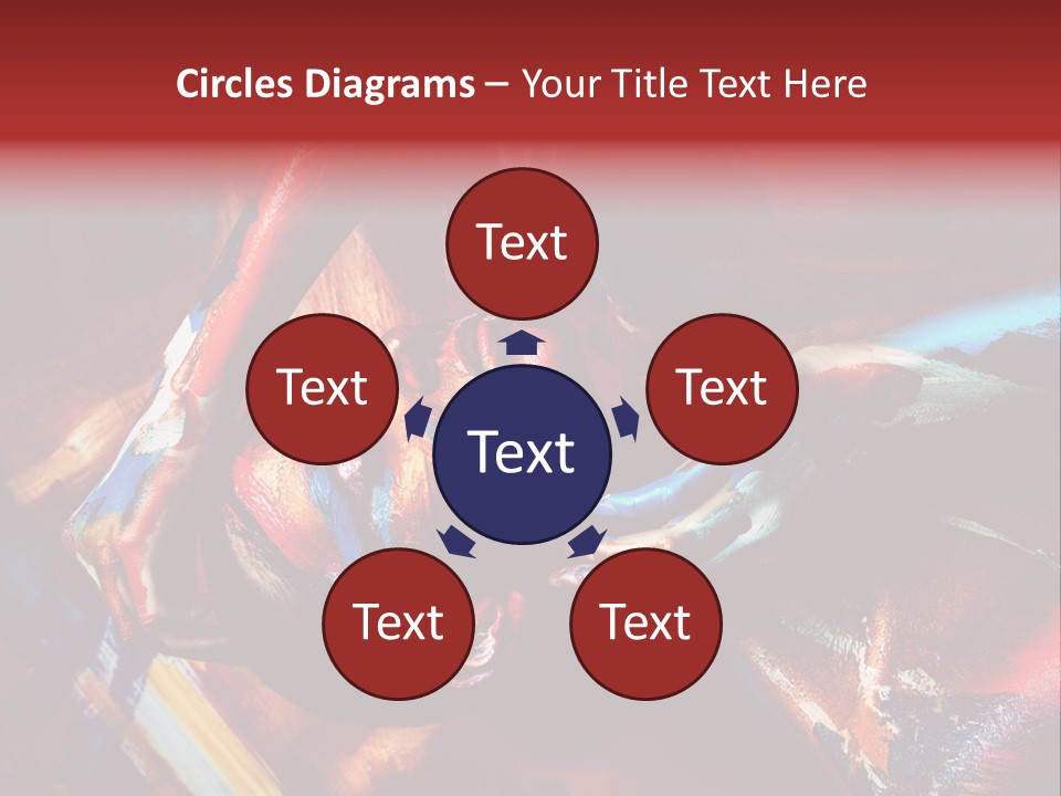 Yellow One Paintings PowerPoint Template