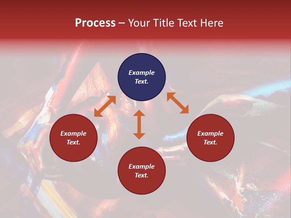Yellow One Paintings PowerPoint Template
