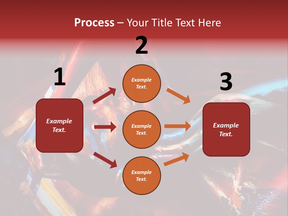 Yellow One Paintings PowerPoint Template