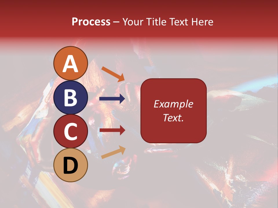 Yellow One Paintings PowerPoint Template