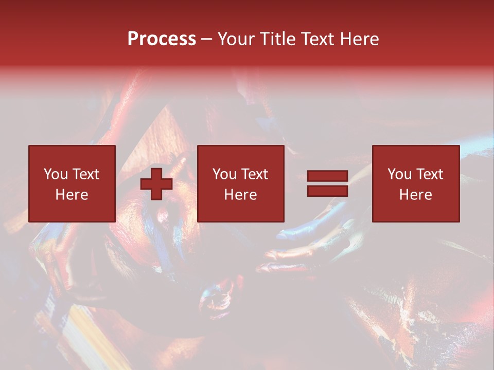 Yellow One Paintings PowerPoint Template