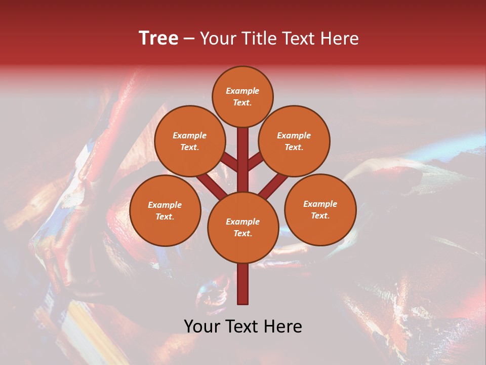 Yellow One Paintings PowerPoint Template