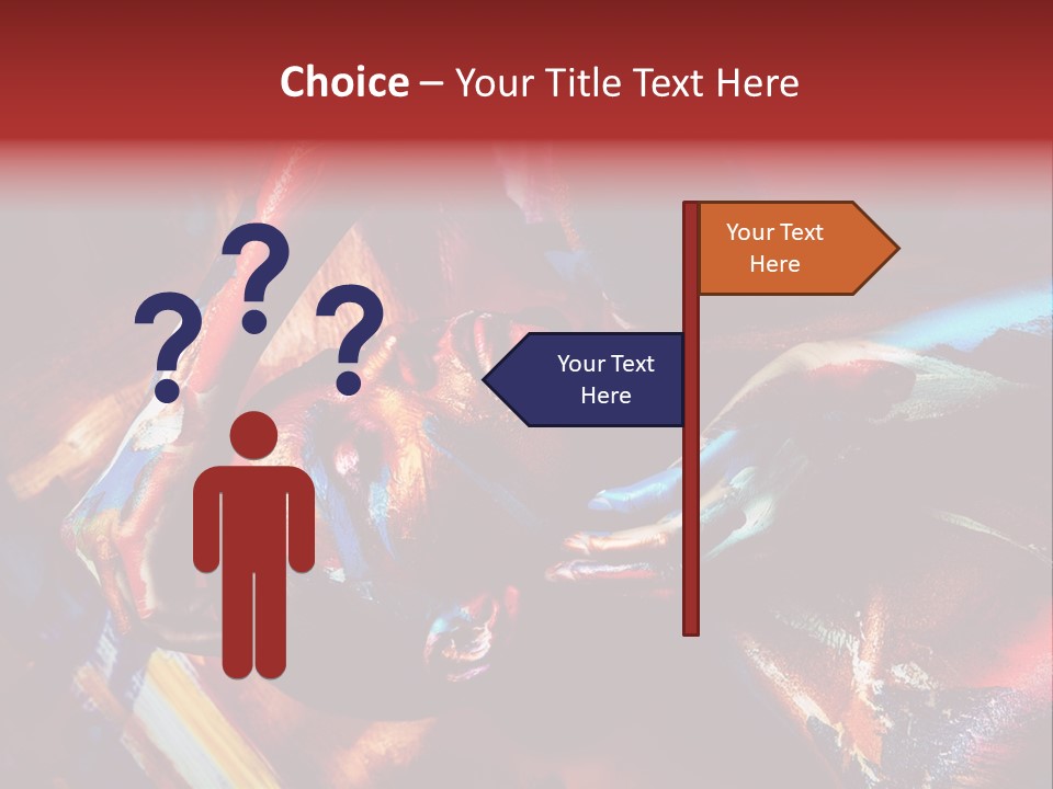 Yellow One Paintings PowerPoint Template