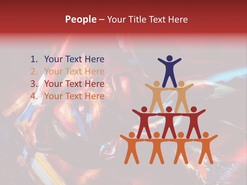 Yellow One Paintings PowerPoint Template